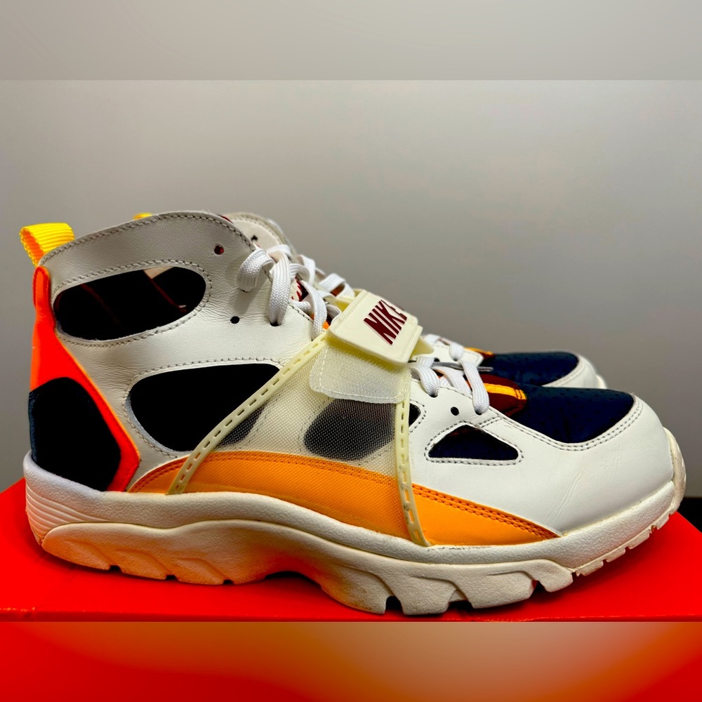 Cream Maroon Orange Nike Air Trainer Huarache - City Pride Houston